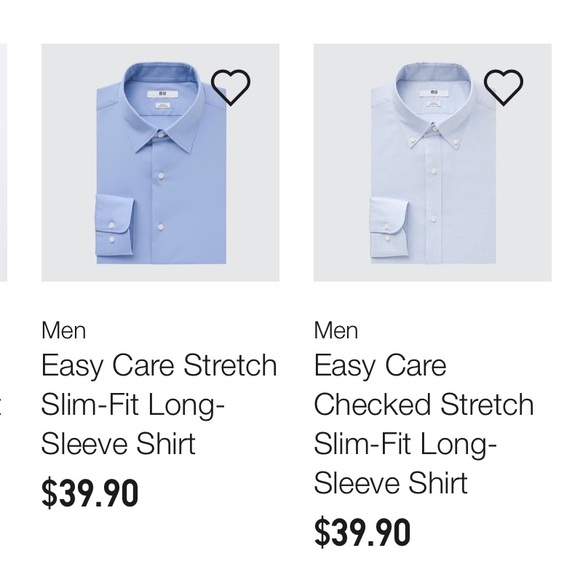 Uniqlo boys oxford blue shirt - Picture 3 of 3